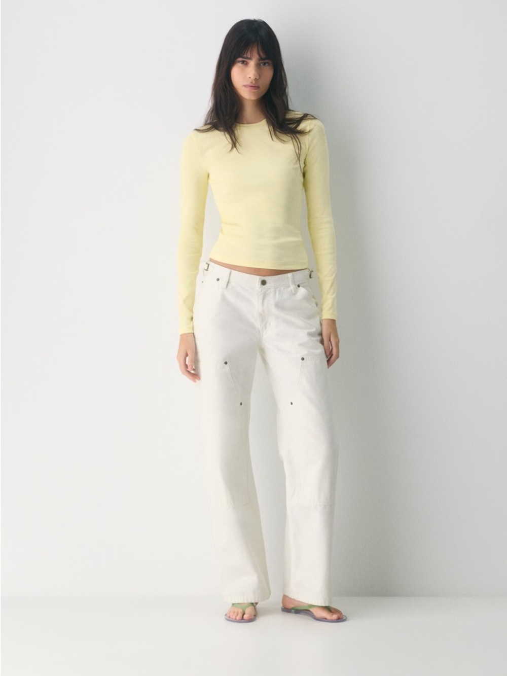 Aritzia TNA York Pants brand new nvr worn sz 10 relaxed cotton canvas utility!